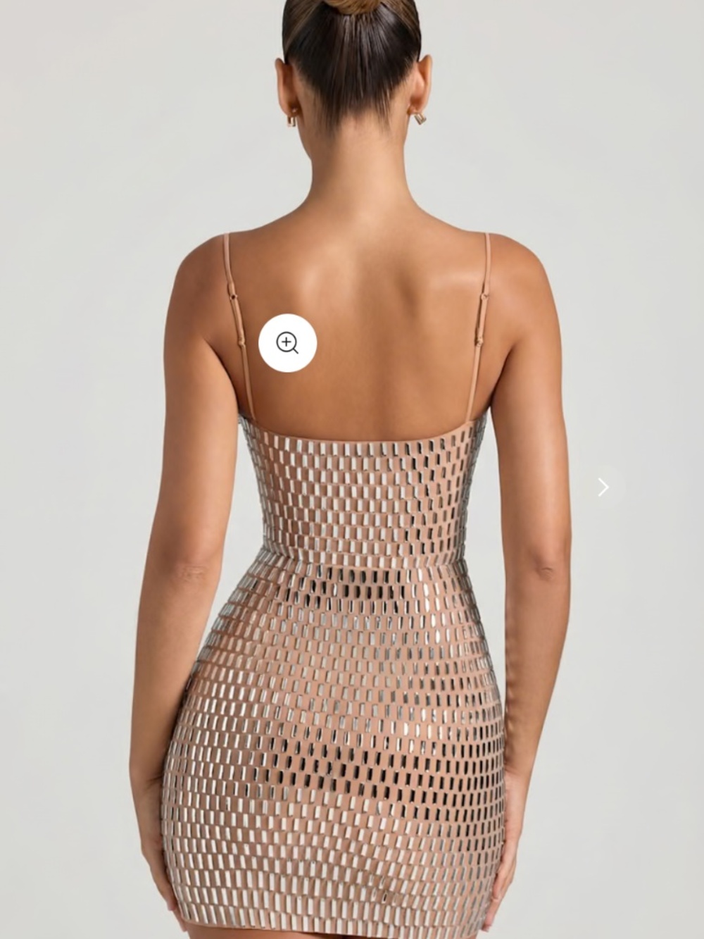 Oh Polly Embellished Cut Out Mini Dress - Picture 2 of 3
